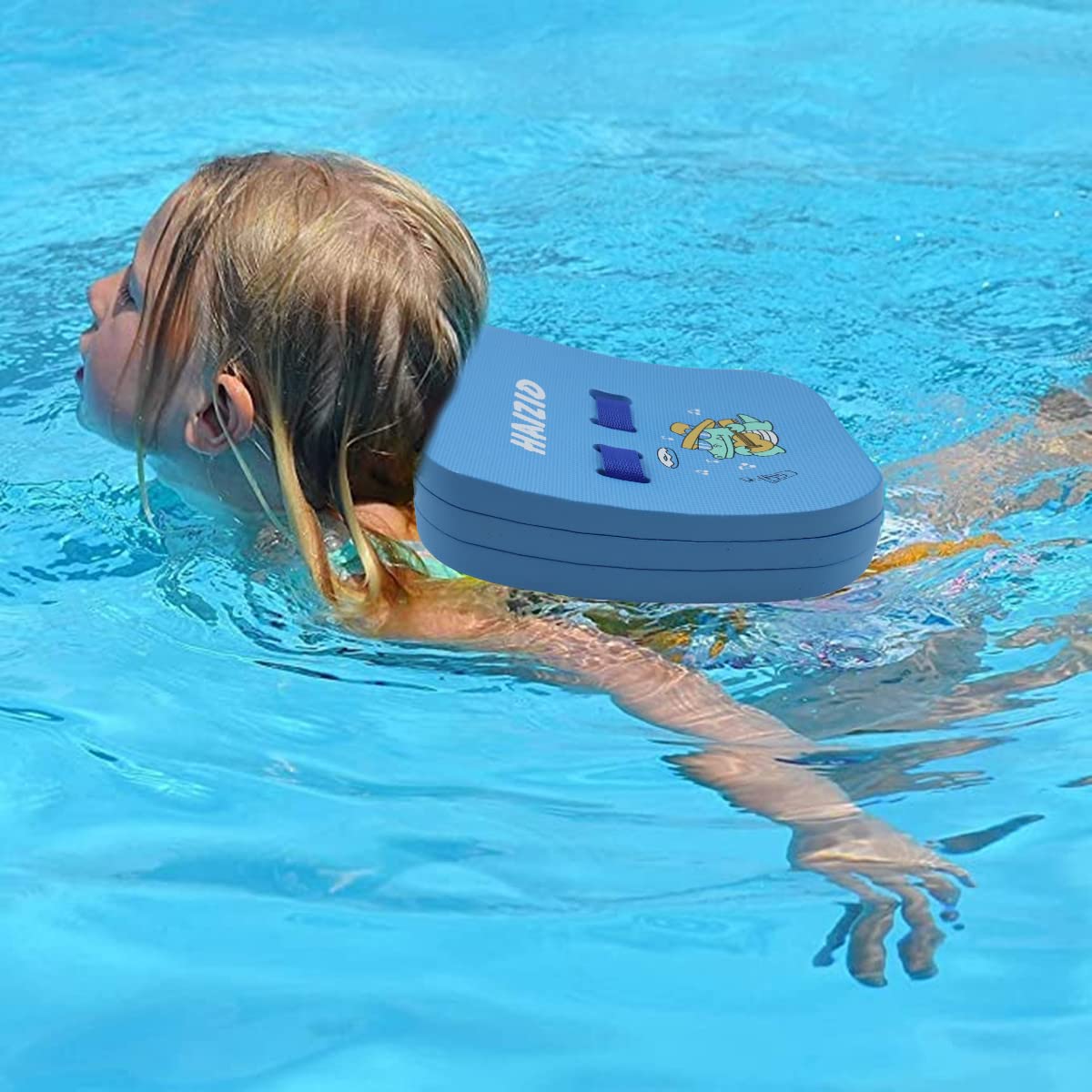 Proberos Swimming Floating Belt with Adjustable Belt, Detachable 3 Layer Foam Back Floating Board for Pool Swim Buoy Swimming Accessories for Kids Adults (27 * 20 * 8cm)