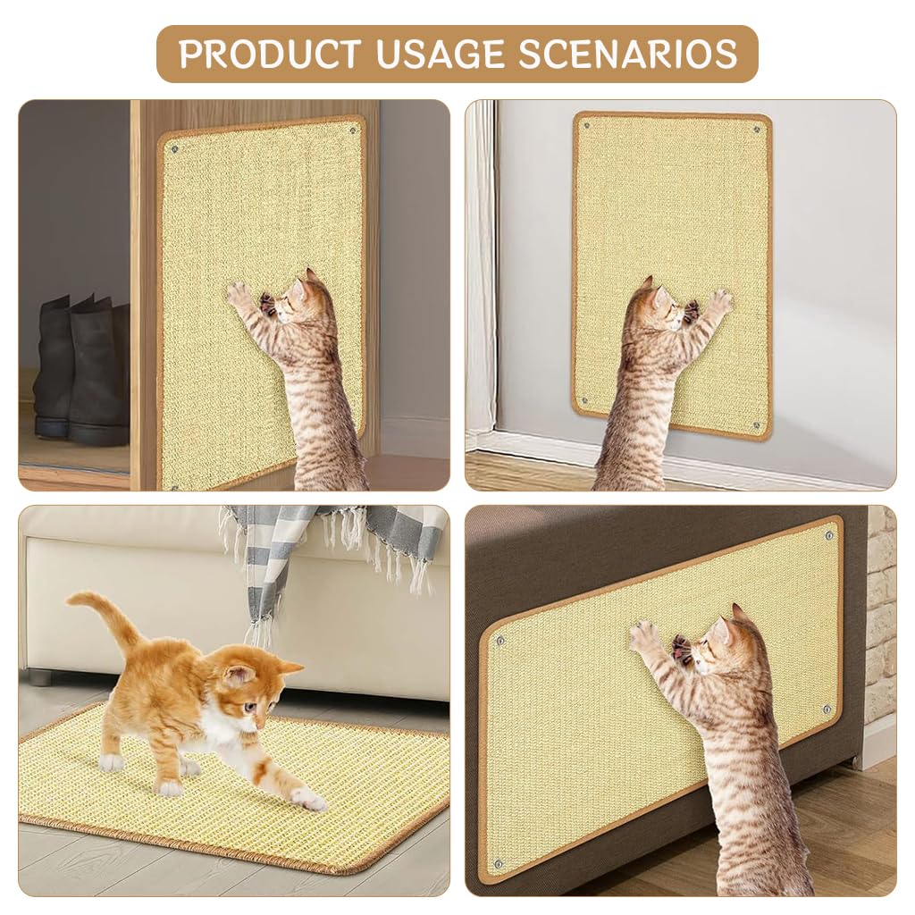 Qpets Wall Cat Scratcher
