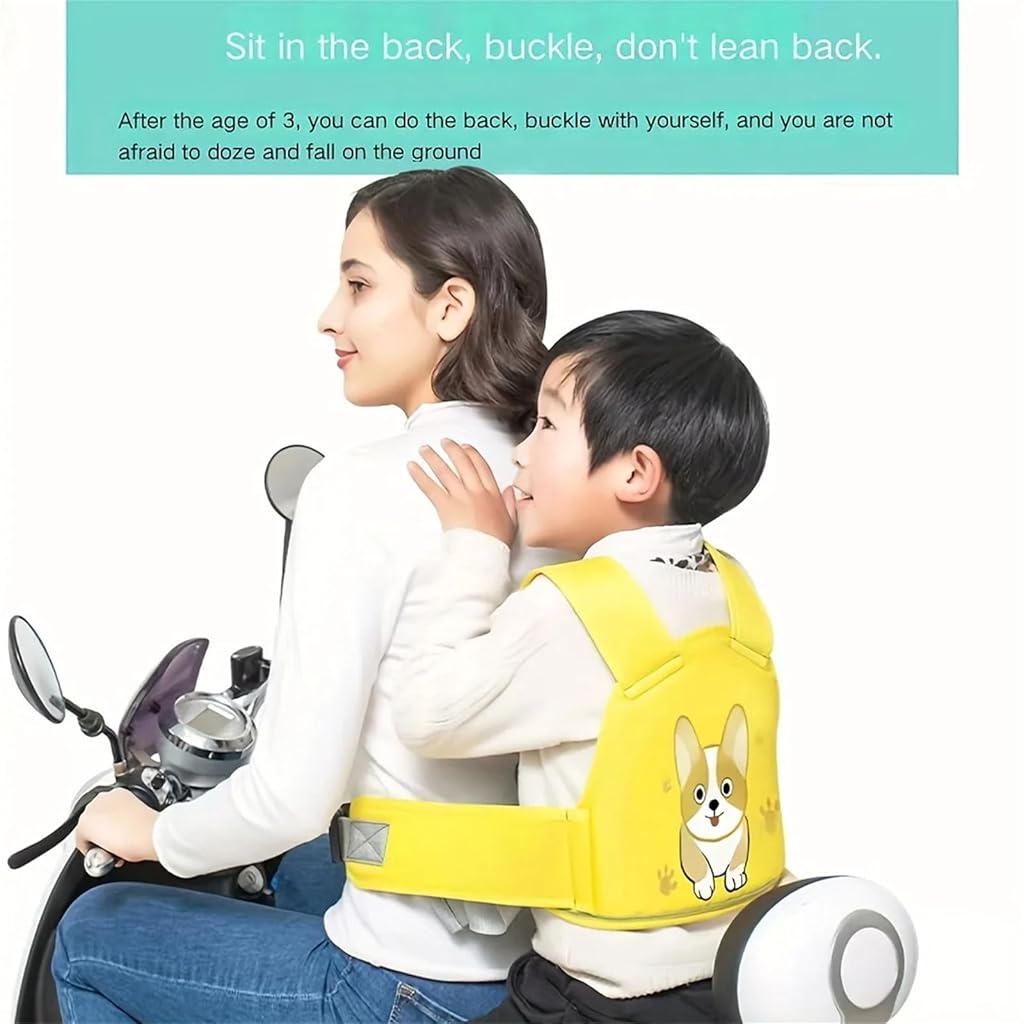 ZIBUYU® Cartoon Pattern Motorcycle Adjustable Kids