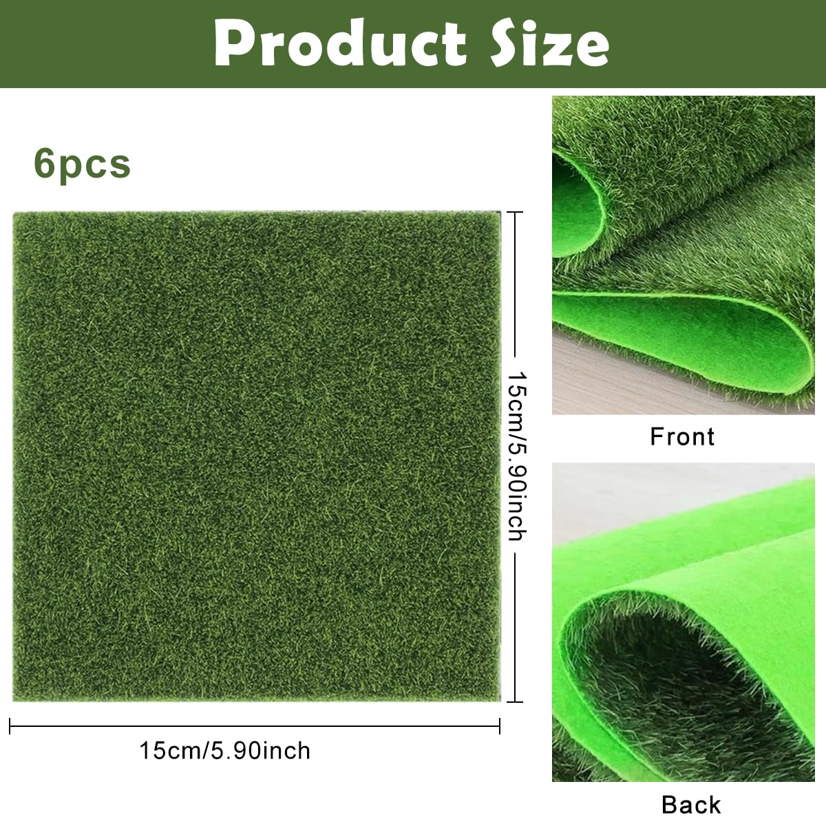 HASTHIP Artificial Grass Decor