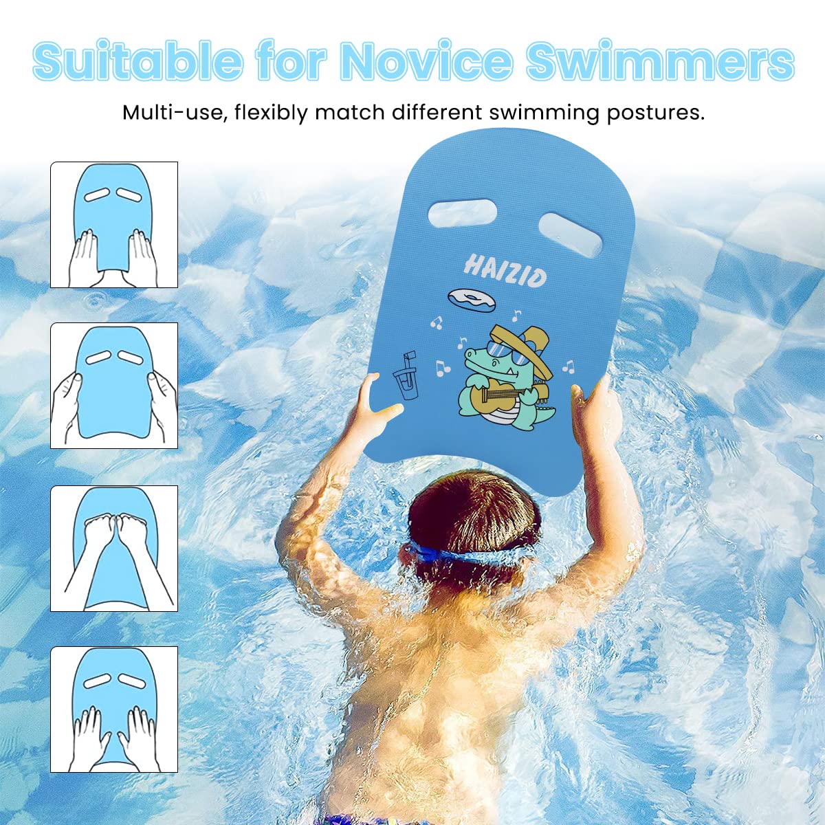 Proberos Swimming Kickboard Floating Boards for Beginner, Swimming Float Board for Pool, Swim Buoy Swimming Accessories for Kids Adults (44 * 29 * 2.5cm)