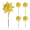 Optifit® 5Pcs Reflective Pinwheel Garden 21 inches Anti-slip Birds Pinwheels Decorative Glittering Golden Whirling Anti-bird Pinwheels for Garden, Flower Bed, Lawn Optifit® 5Pcs Reflective Pinwheel Garden 21 inches Anti-slip Birds Pinwheels Decorative Glittering Golden Whirling Anti-bird Pinwheels for Garden, Flower Bed, Lawn