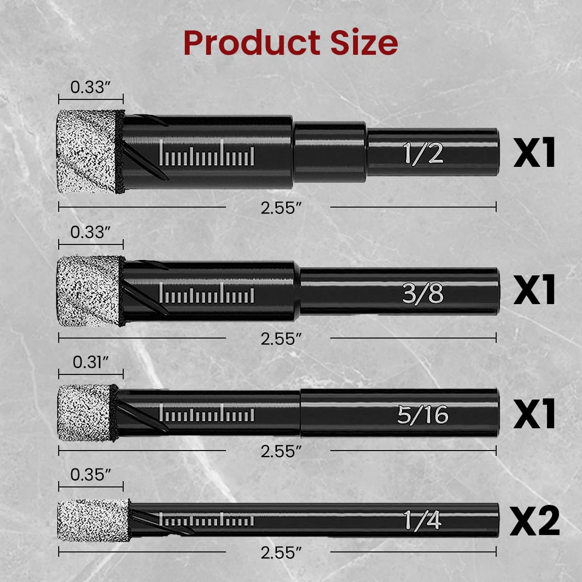 Serplex 2Pcs Steel Feeler Gauge Dual Marked Metric and Imperial Measuring Tool (32 Blades Feeler Gauge, 16 Blades Feeler Gauge), Dual Marked Gap Measuring Tool Kit for Repair, Bass Guitar, Spark Plug