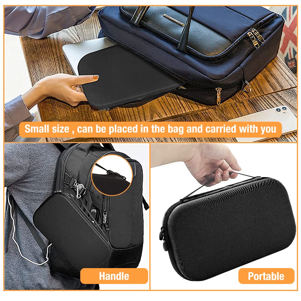 ZORBES Stethoscope Case Protable Stethoscope Bag, Shockproof Protective Storage Bag for Littmann/Omron/ADC/Dixie EMS Stethoscope, with Extra Mesh Pockets (Bag Only)