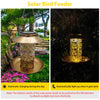 HASTHIP Solar Bird Feeder Garden Bird Feeder Lantern Outdoor Waterproof Hanging Bird Feeder Metal Hollowed Out Warm Light Bird Feeder for Garden, Patio HASTHIP Solar Bird Feeder Garden Bird Feeder Lantern Outdoor Waterproof Hanging Bird Feeder Metal Hollowed Out Warm Light Bird Feeder for Garden, Patio