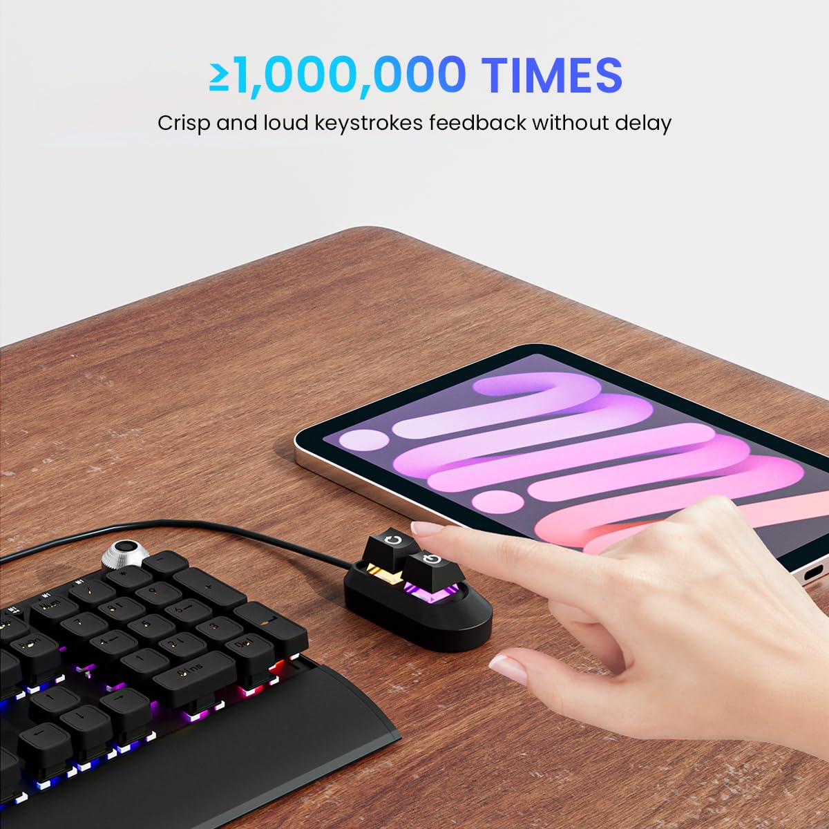 Verilux LED Desktop Power Button 2 in 1 Power Button Restart Button On/Off PC Power Button Desktop LED Power Button Key Key External PC Power Button Restart Button