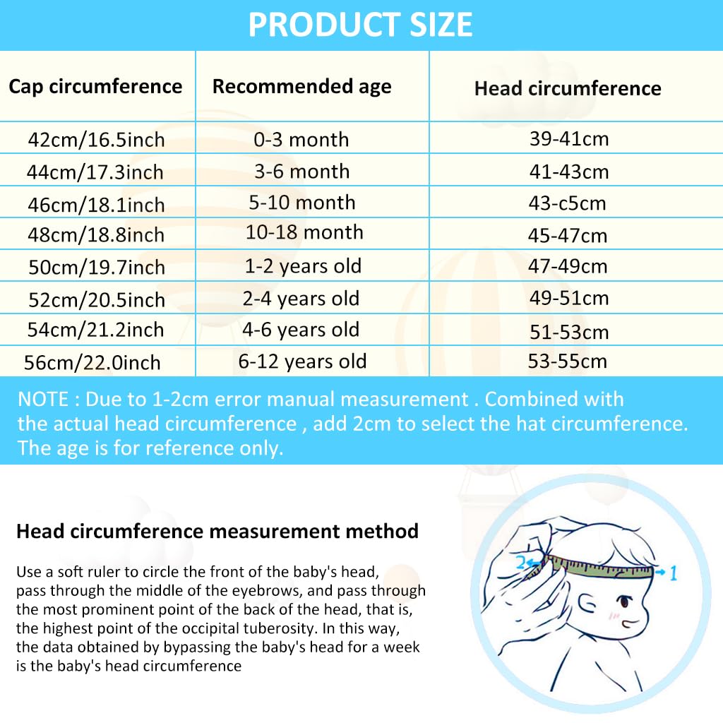 SNOWIE SOFT Baby Cap For Girls Breathable Cotton Sun Cap Bucket Hat Cute Cap for Baby Girl 6-12 Months Birthday Gift
