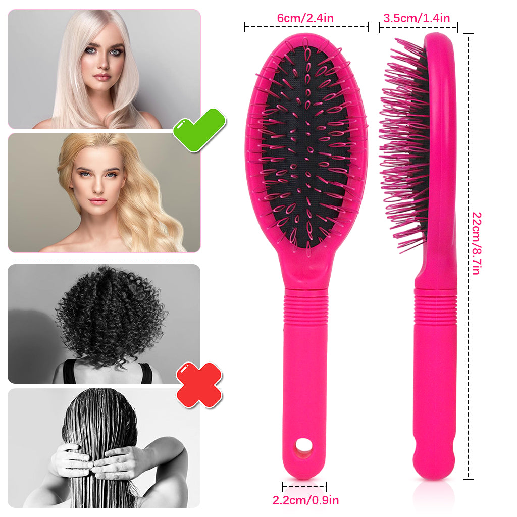MAYCREATE Wig Brush Comb Professional Extension Brush with Ergonomic Travel Size Design for Human