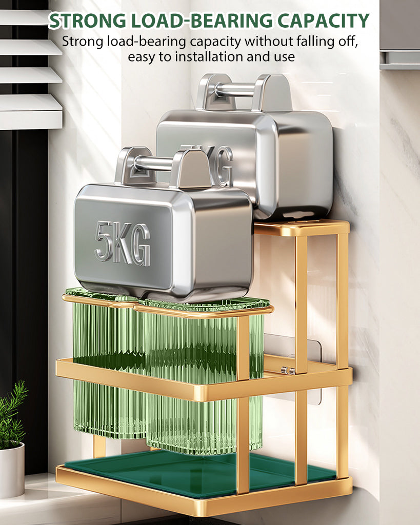 HASTHIP Kitchen Chopsticks Rack Chopstick Box Wall Mount or Countertop Cultery Drainer Utensils
