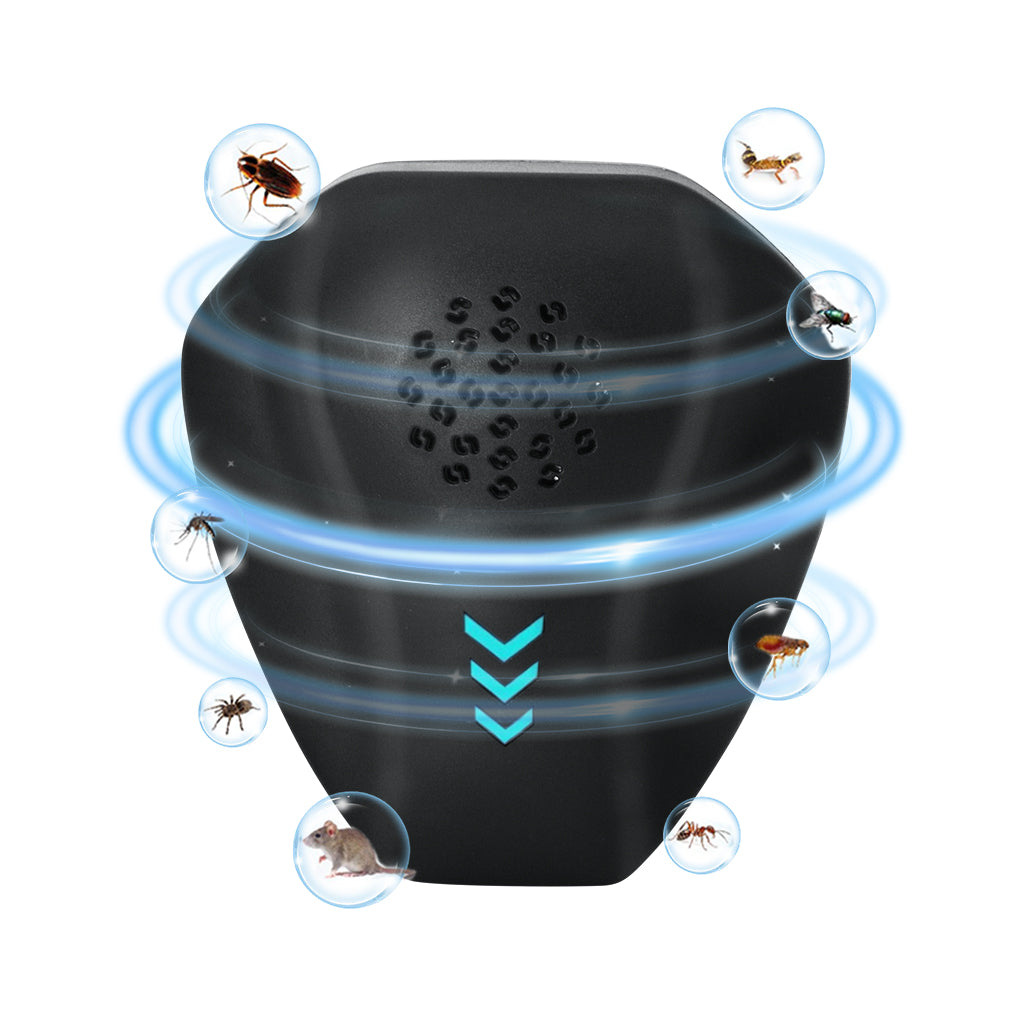 HASTHIP Ultrasonic Pest Repeller Silent Rat Repeller Plug and Go Automatic Smart Frenquency Alteration Pest Repeller for Rodents, Insects, Cockroach