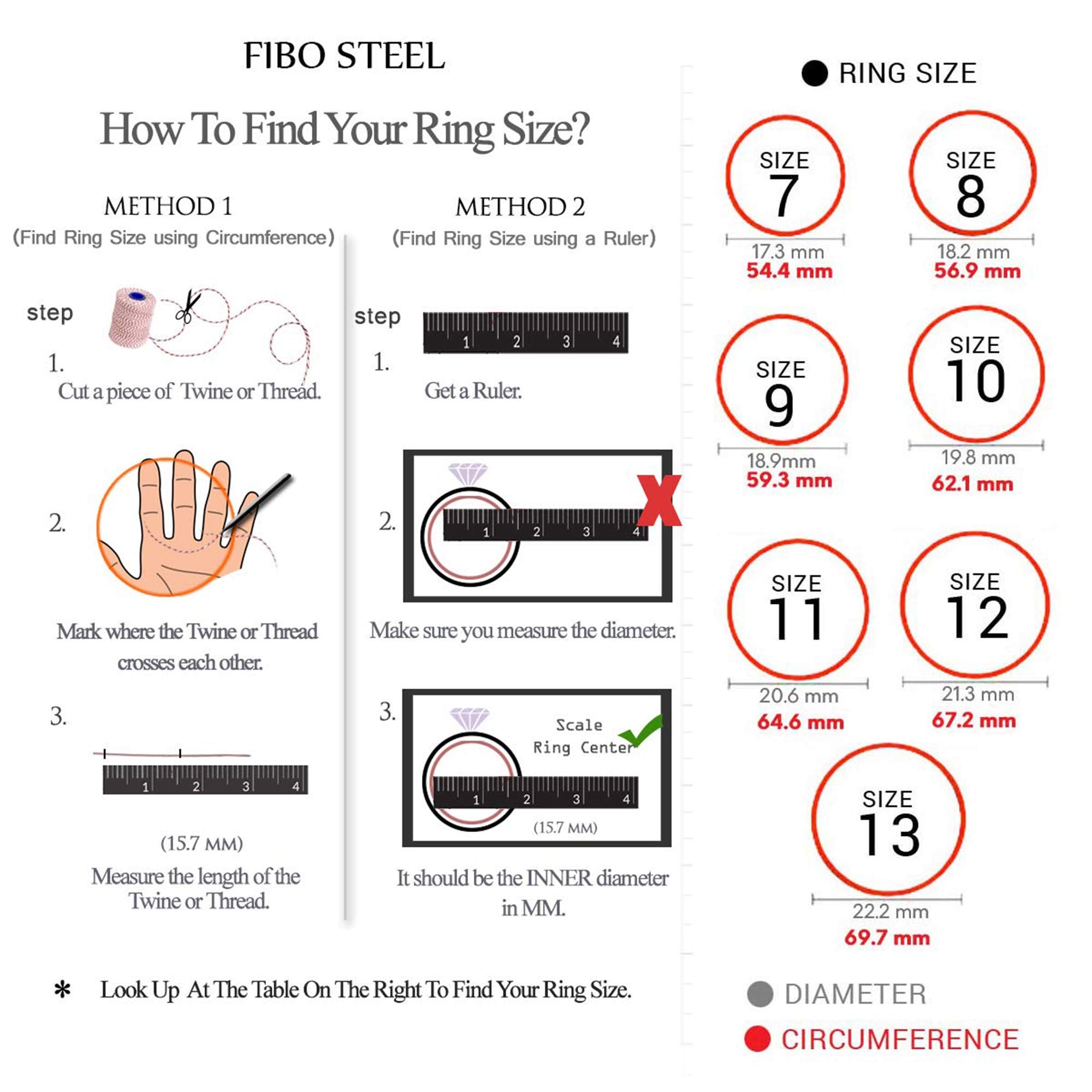 ZIBUYU Finger Ring for Men Stylish Cuban Chain Ring Boys Stainless Steel Plating Ring Fidget Index Middle Finger Ring for Women and Men Jewelry Gift Rings Size (19mm) - Black