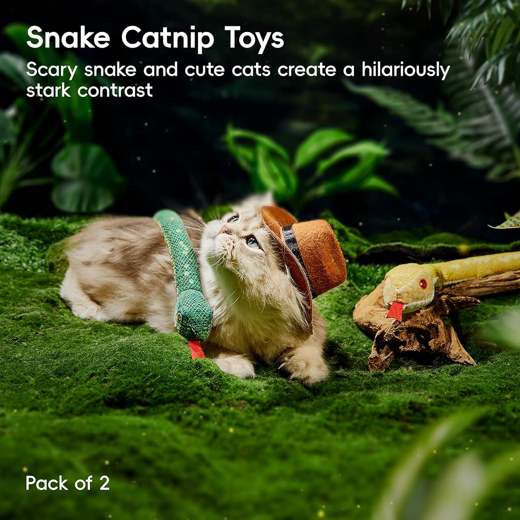HASTHIP® Cat Realistic Catnip Crinkly Sound 1 Pcs
