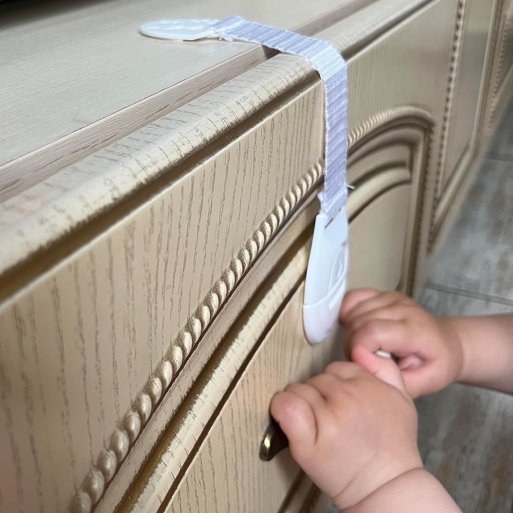 ZIBUYU® 10 Pack Child Safety Cabinet Locks