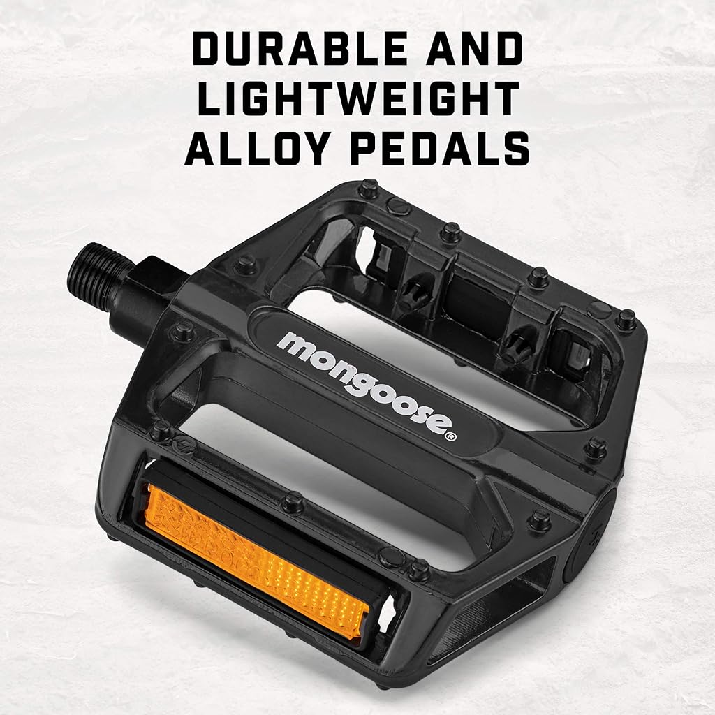 Proberos 2Pcs Bike Pedals for Adult Bikes, Replacement Bike Pedals with 1/2