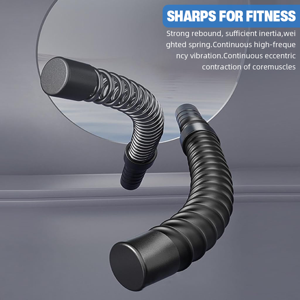 Proberos Home Gym Gear Battle Ropes 19.69 inches Cordless Flexible Battle Rope Sticks Portable Easy Battle Ropes Crossfit Fitness Gear Upper Body Training Core Training Gear
