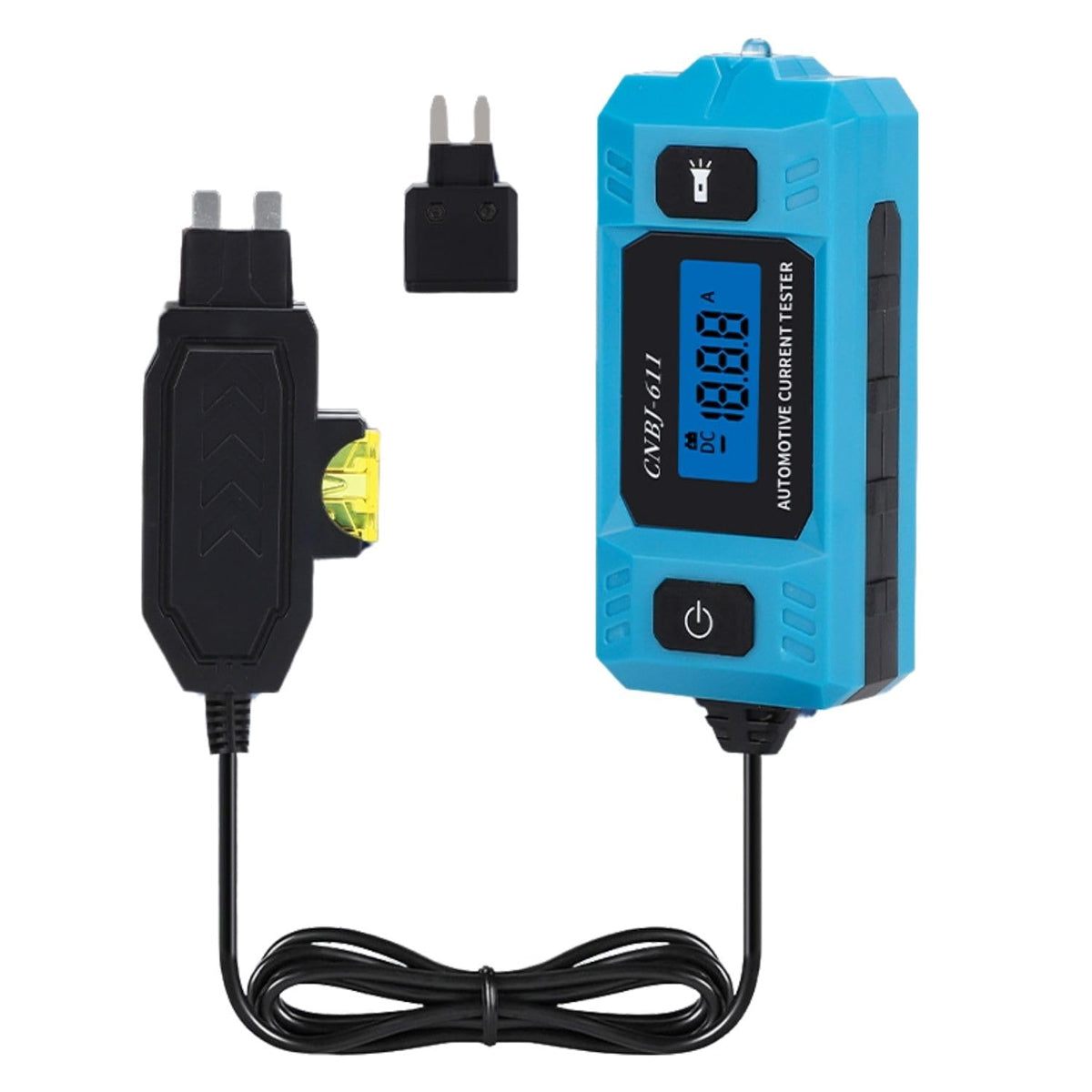 Serplex Car Circuit Tester Fuse Tester, Automotive Current Tester Blade Fuse Max 48V, Circuit Measure Automotive Tester Fault Test Tool, Automotive Blade Fuse Test, Battery Operated