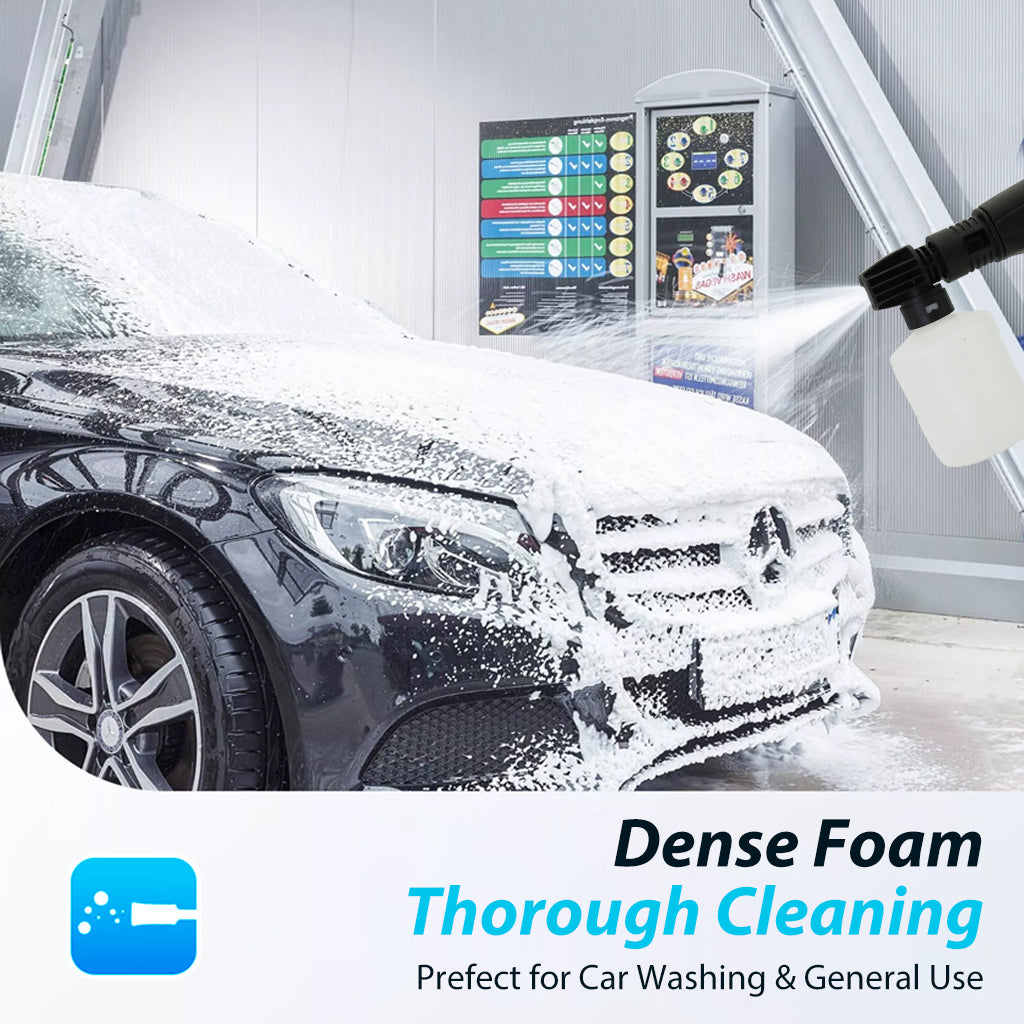 HASTHIP High Pressure Car Washer 3000W Electric 150 Bars Home Car Washer On-Wheel Moving Pressure Washer with Sprayer Gun & 10 Meter Water Pipe, Multipurpose Washer for Car, Floor, More