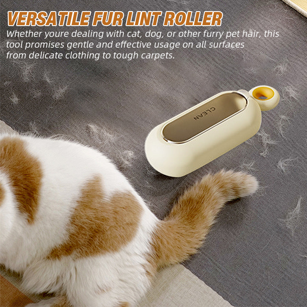 Qpets Reusable Pet Hair Remover Fur Lint Roller for Bed, Couch, Clothes, Dog & Cat Fur Remover Roller Washable Pet Hair Remover