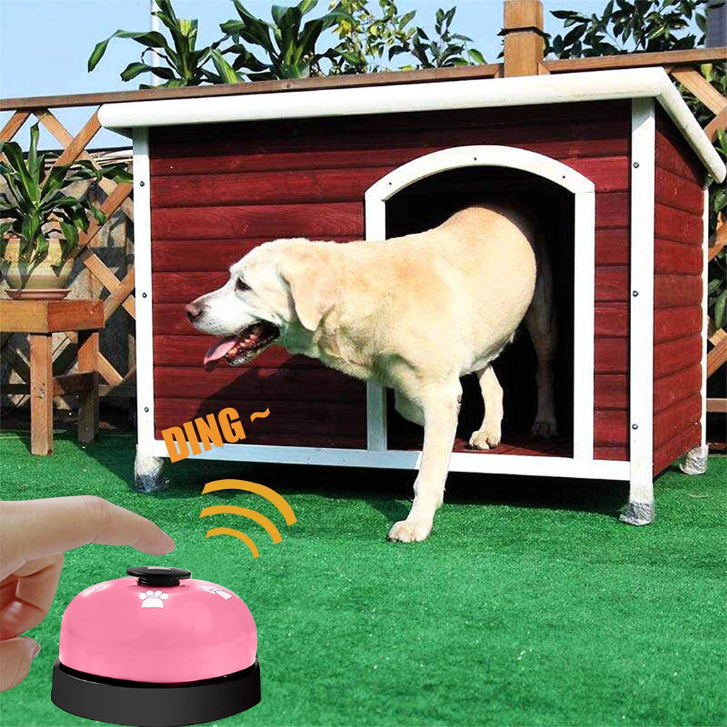 Qpets Dog Door Bell, Dog Training Bell for Potty Training, Going Out, Simple Instruction Dog Training Bell for Behavior Training & Communication Door Hanging Bell for Puppies, Adult Dog
