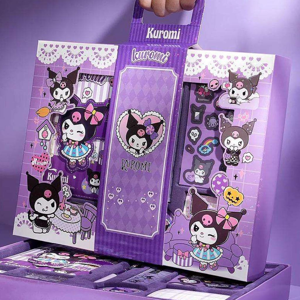 HASTHIP Kuromi Stickers, Vinyl Waterproof Washi Tape Set for Laptop, Water Bottle, Travel Case, Phone, Skateboard, Scrapbook - Kawaii Stickers for Kids, Adults, Teens, Girls