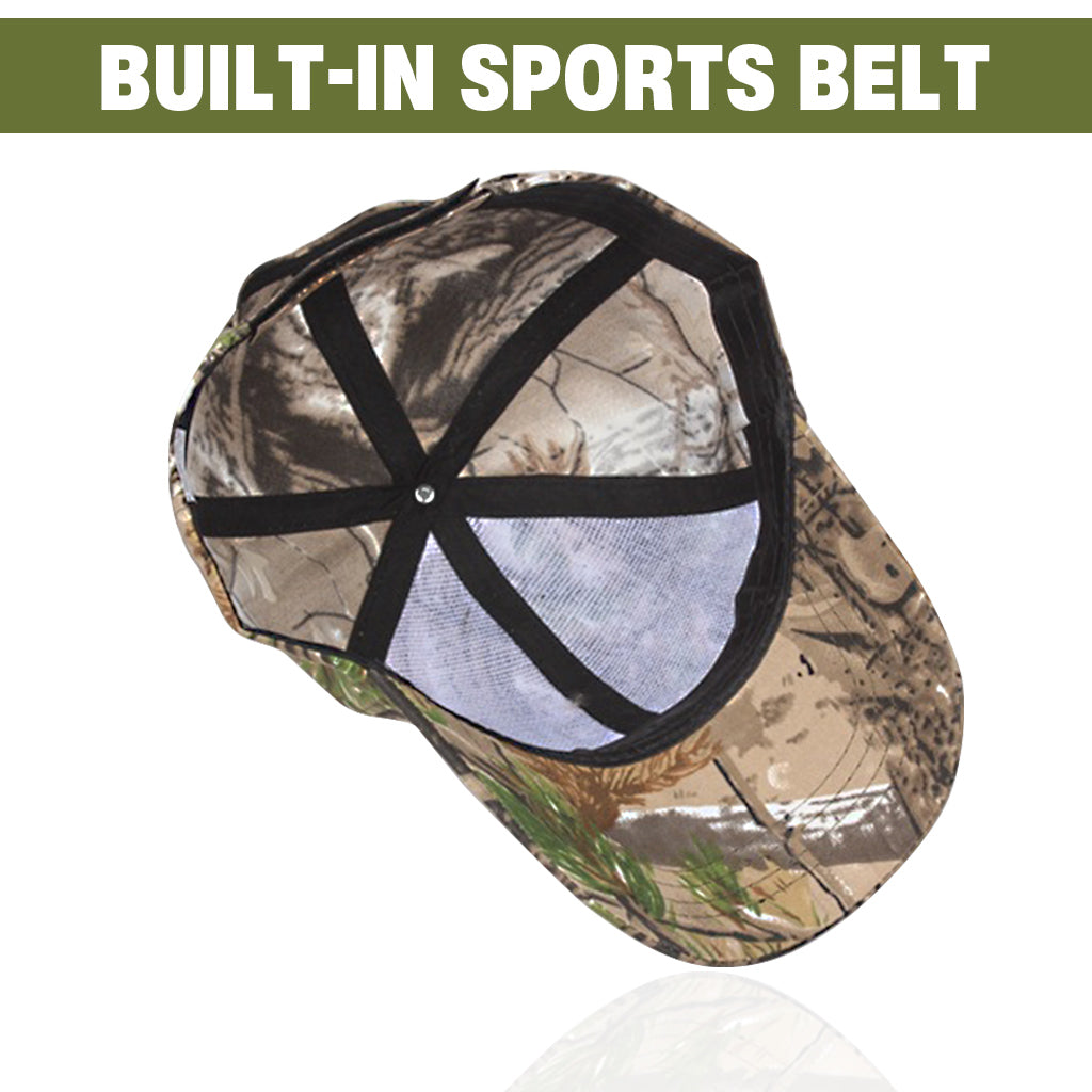 GUSTAVE Summer Cap for Men and Women, Breathable Mesh Sun Hat, Adjustable Hook and Loop Closure, Outdoor Tactical Operator Cap, Lightweight, Durable Polyester Cotton Blend