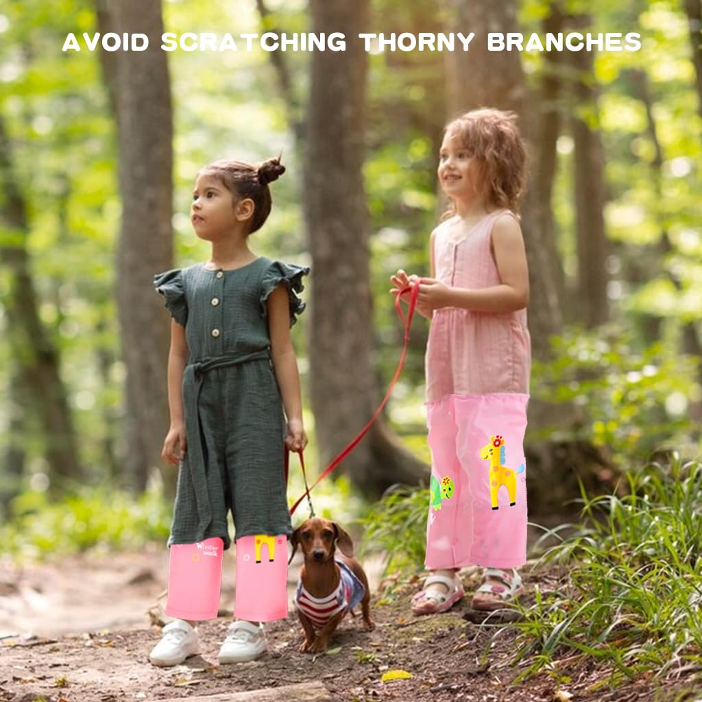 PALAY Waterproof Hiking Gaiters for Kids Lightweight Leg Gaiters Snow Gaiters Waterproof Windproof Durable Leg Cover Protect for Mountain Snow