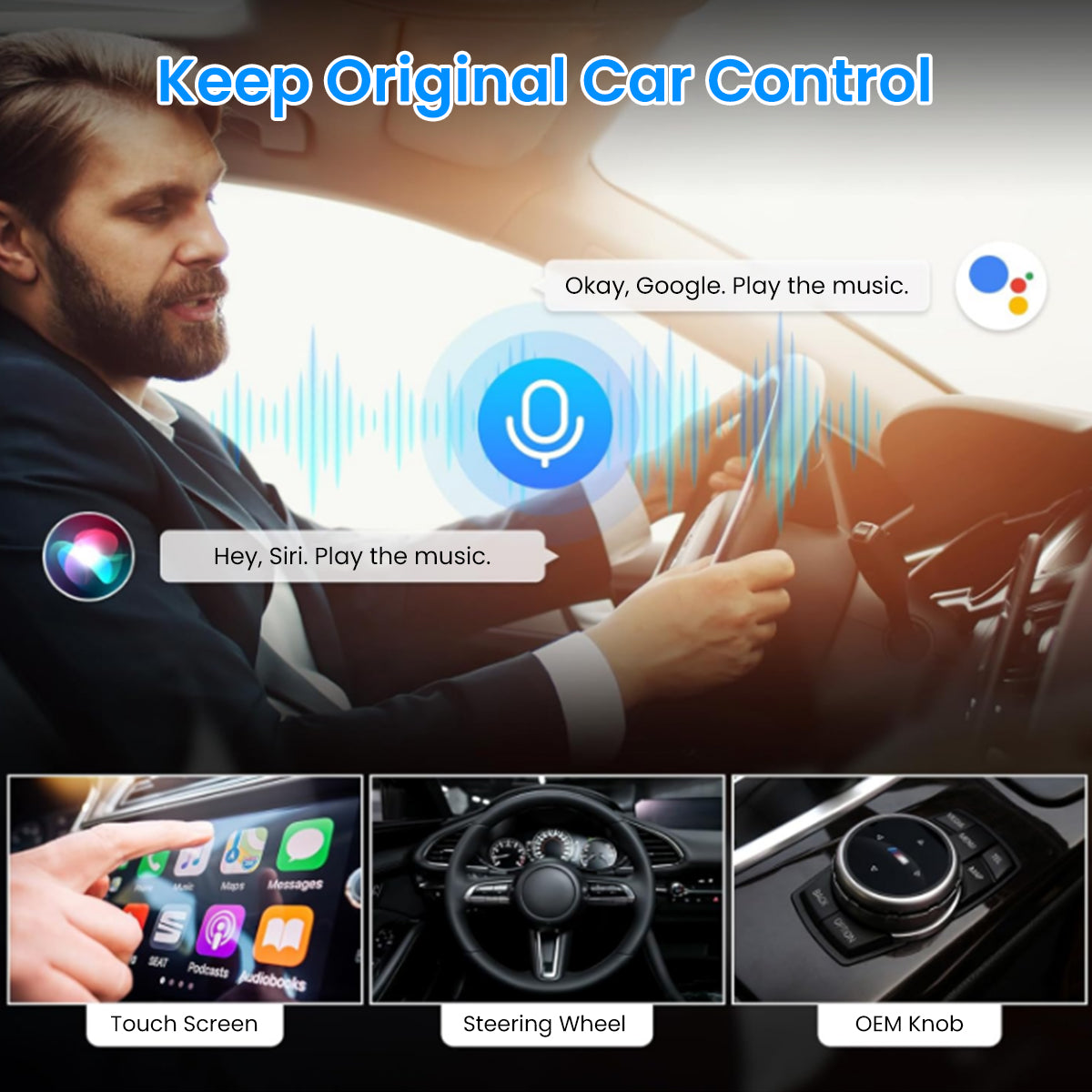 zitronix Wireless Android Auto & Carplay Wireless Adapter