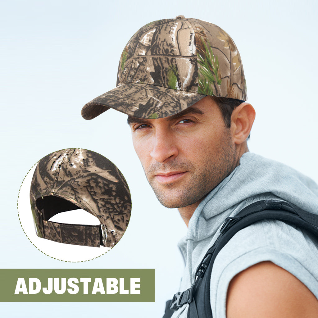 GUSTAVE Summer Cap for Men and Women, Breathable Mesh Sun Hat, Adjustable Hook and Loop Closure, Outdoor Tactical Operator Cap, Lightweight, Durable Polyester Cotton Blend