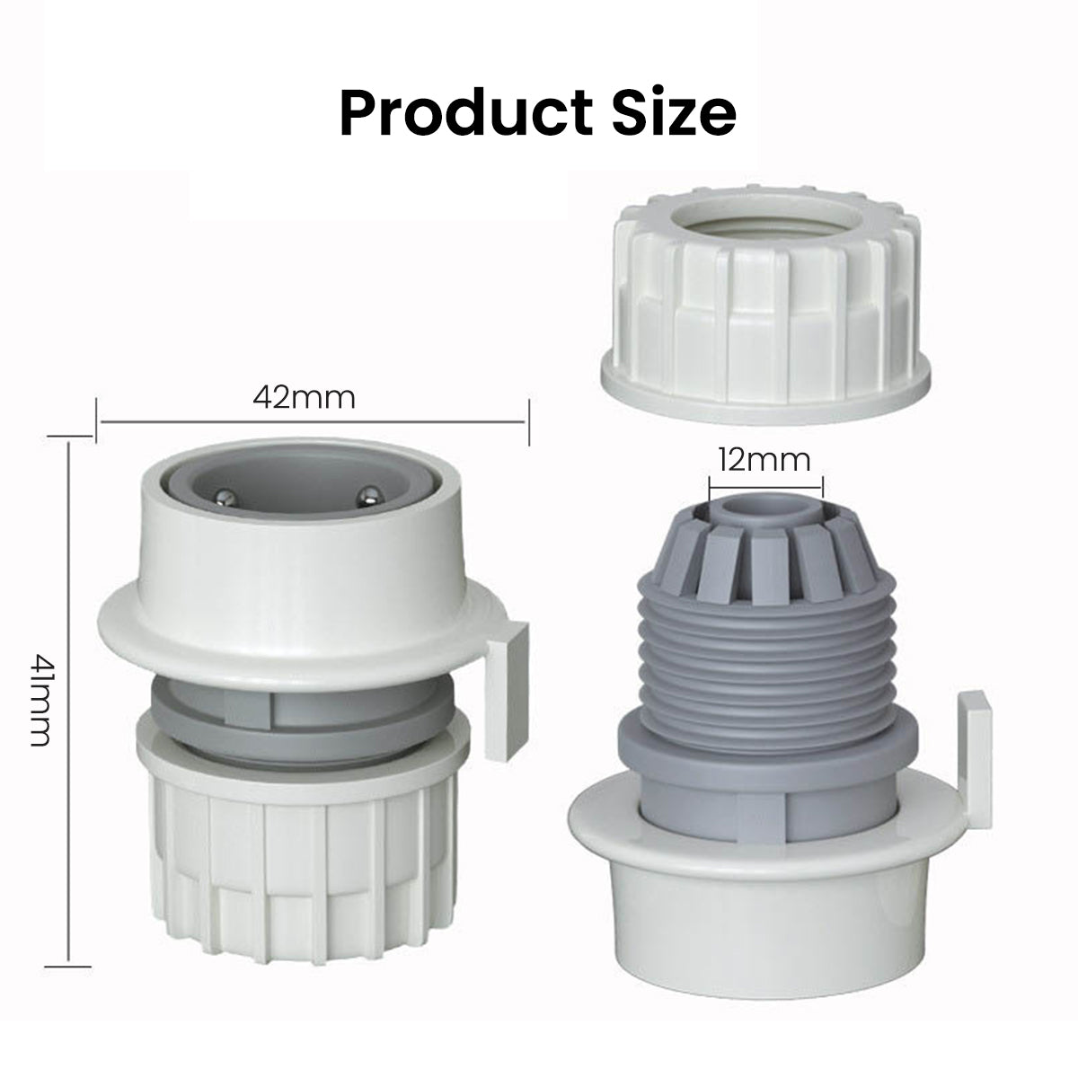 HASTHIP Plastic Garden Hose Connector
