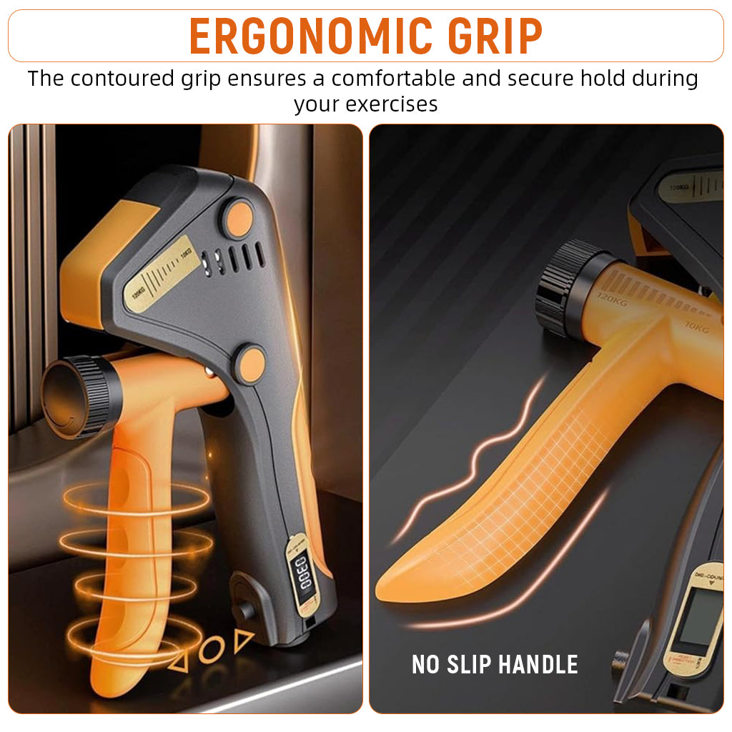 Proberos Grip Strengthener, Beginners Hand Grip Strength Trainer with Mechanical Counter Hand Grip Forearm Strengthener Adjustable 22-265 lbs, for Muscle Building and Recovery