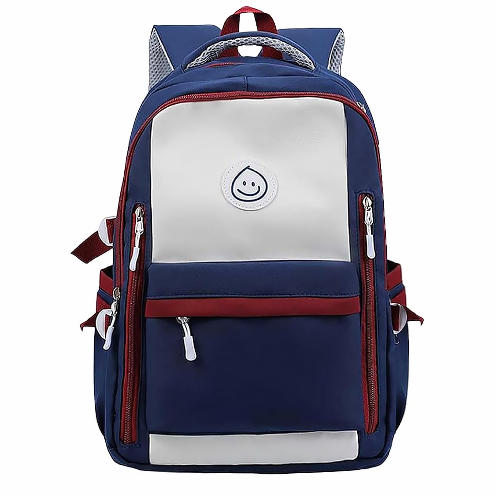 PALAY Travel Backpack Casual Backpack Nylon Backpack Girls School Backpack Lightweight Fashion Contrast Color Backpack Outdoor Travel Backpack Laptop Backpack