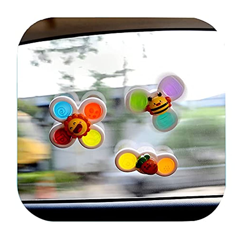 PATPAT Baby Toys ,3Pcs Bath Toys for Kids 1 2 Year Old, Suction Cup Toy, Sensory Toy Learning Toy Birthday Gifts for Girls Boys