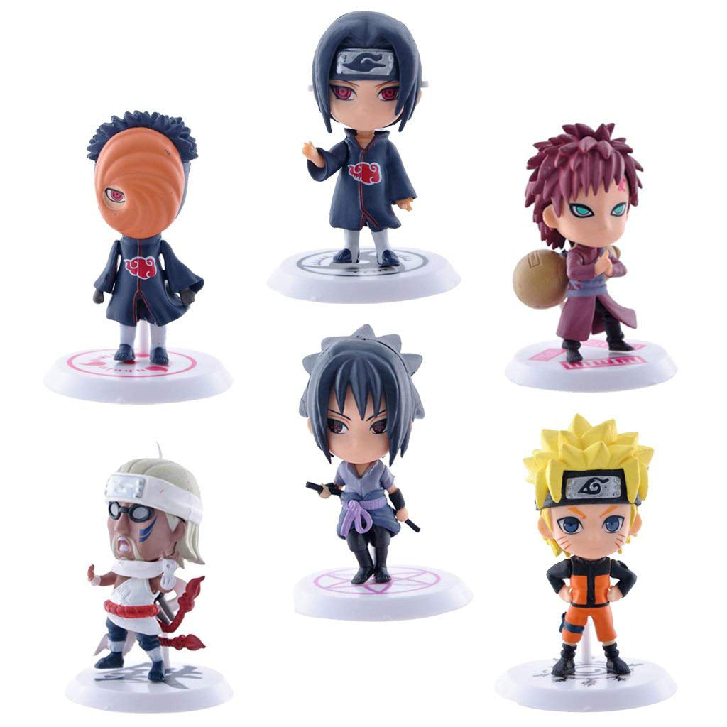 Supvox Naruto Action Figures, Anime Naruto Action Figures Set PVC Acti –  Eleboat