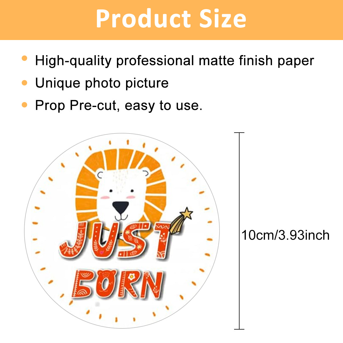 SNOWIE SOFT 12Pcs Baby Skill Milestone Stickers Baby Photography Props Animals Sticker 'My First I Can'' Milestone Stickers Photo Props for Babies Newborn Monthly Milestone Stickers 10x10cm