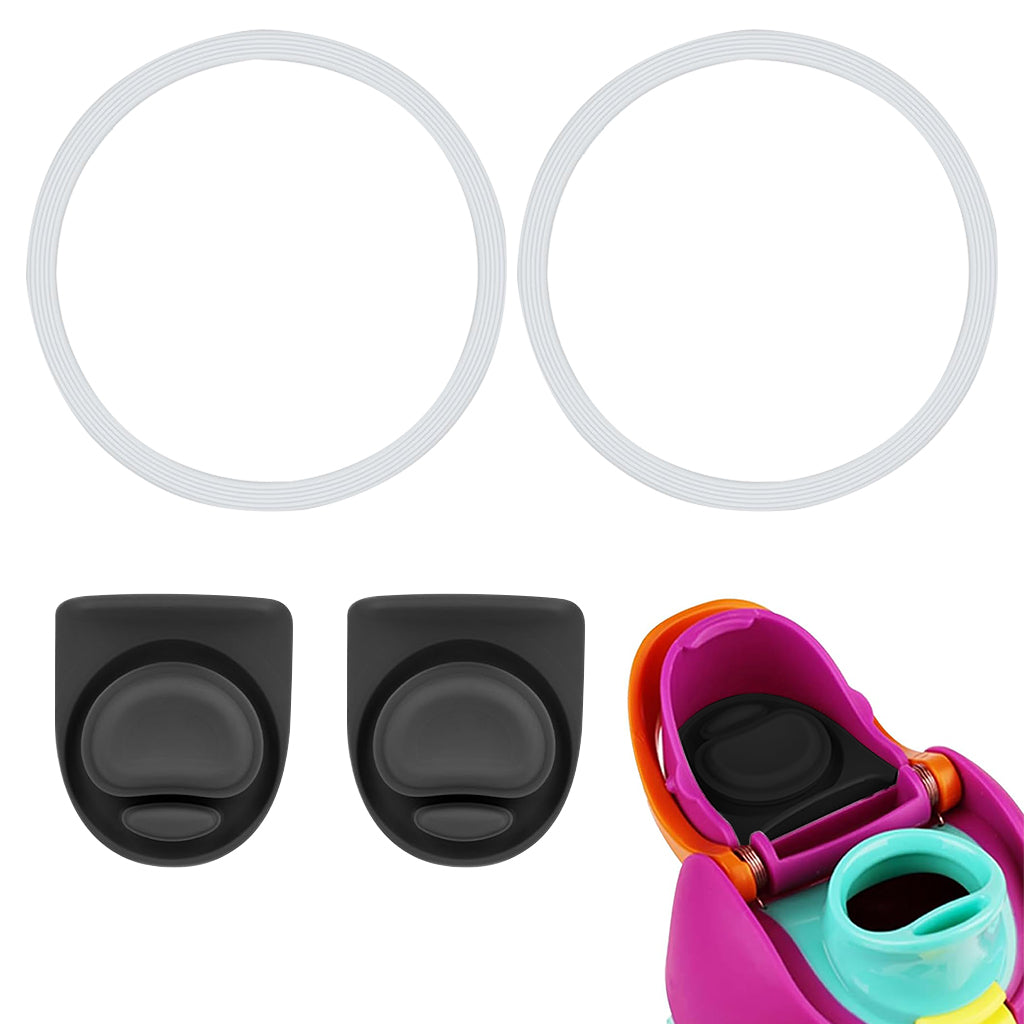 Supvox For Owala Bottles 2 Replacement Spout Gaskets & 2 Sealing Rings for Owala FreeSip 24-40Oz Universal Sealing Rings and Spout Gaskets