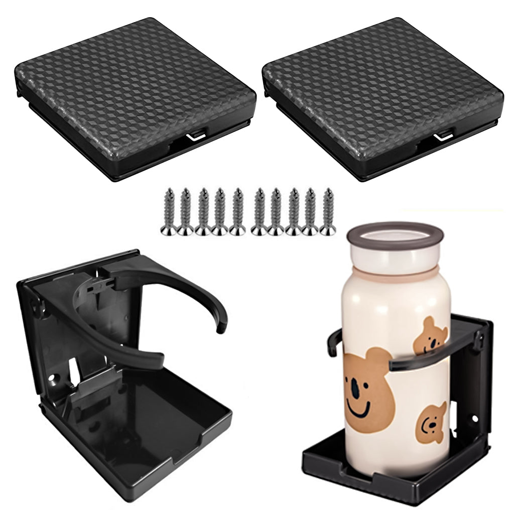 STHIRA Car Cup Holder Screw Mounted Cup Holder for Car Front Seat Adjustable Wall Car Glass Holder for Drinks Universal Water Bottle Holder for Car Glass Cup Can