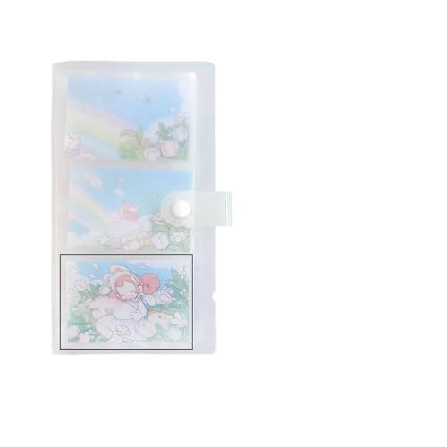 PATPAT® Photocard Binder with 120 Pockets Sleeves, 3’’ Kpop Photocard Holder Book