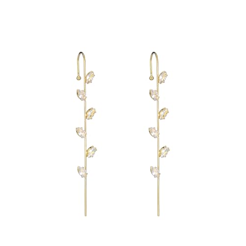 ZIBUYU® 2pcs Vintage hoop earrings, coiling crawling hook earrings