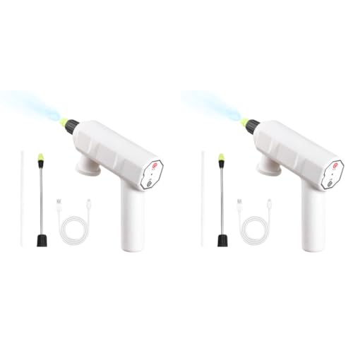 HASTHIP® 2pcs Electric Sprayer for Plants with Metal Long Nozzle USB Rechargeable Handheld Smart Timer Without Bottle