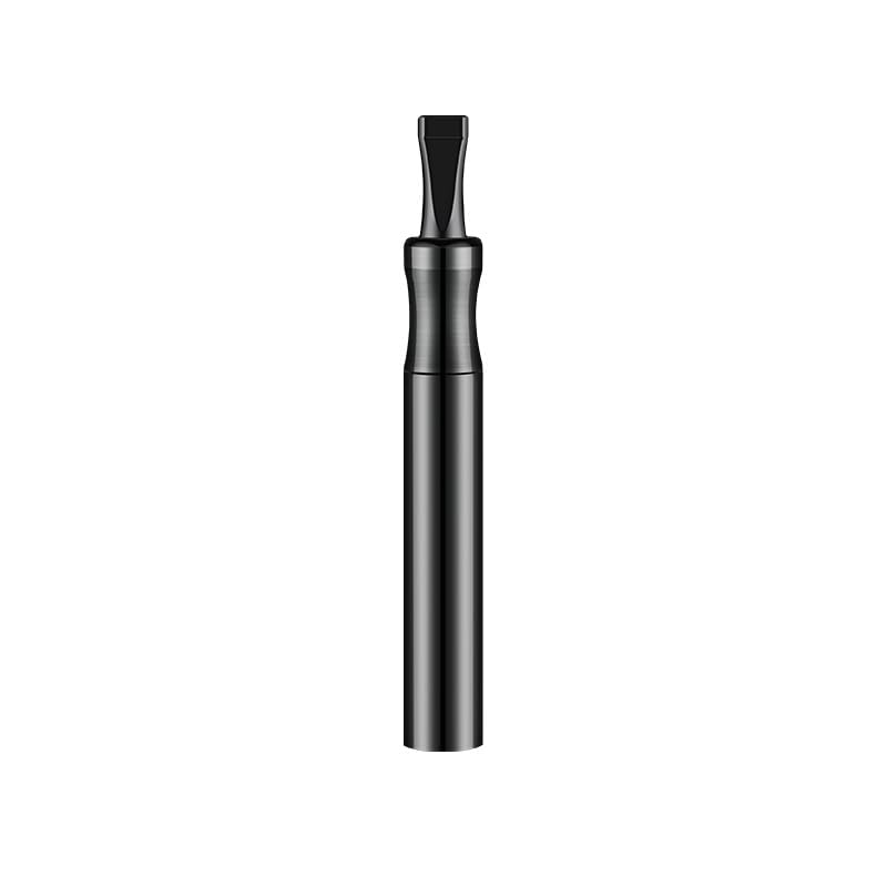 ZIBUYU® Car Ashtray Mini Portable Aluminum Alloy AshFree Filter, Smell Proof Odor Control, Removable Easy-Clean Holder, Handheld, Multipurpose for Car/Home/Travel, Black, 12.1x1.6x1.6cm