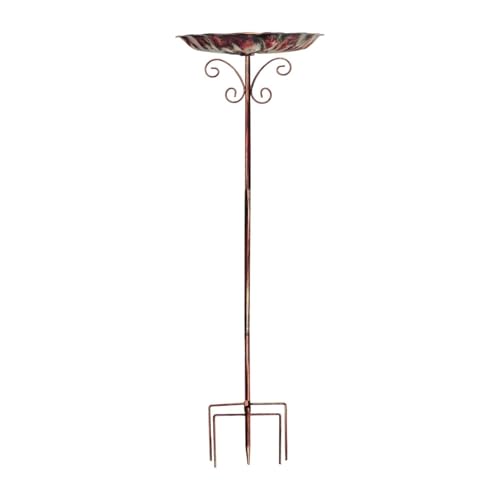 HASTHIP® 30.3In Metal Bird Bath for Outside