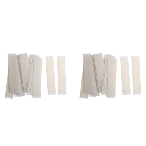 HASTHIP® 72PCS Double Sided Tape for Clothes Bra Stickers One-Off Body Skin Invisible Clear Clothing Strips 18x85mm Fabric Skin Friendly