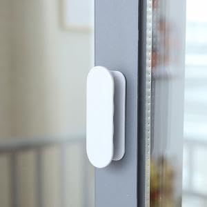 Supvox Cabinet Door Knobs 6pcs Self Adhesive Plastic Handles for Drawers and Closets