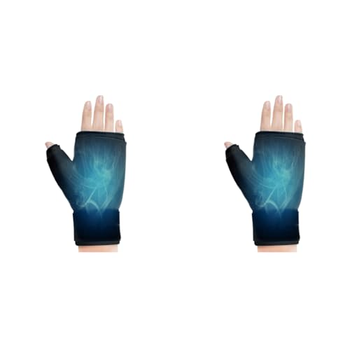 HANNEA® Finger Arthritis Compression Hand Ice Pack Gloves for Pain Relief Adjustable Wrist Hot Cold Therapies Reusable Gel Sleeve Tendinitis Carpal Tunnel Glove 2PCS