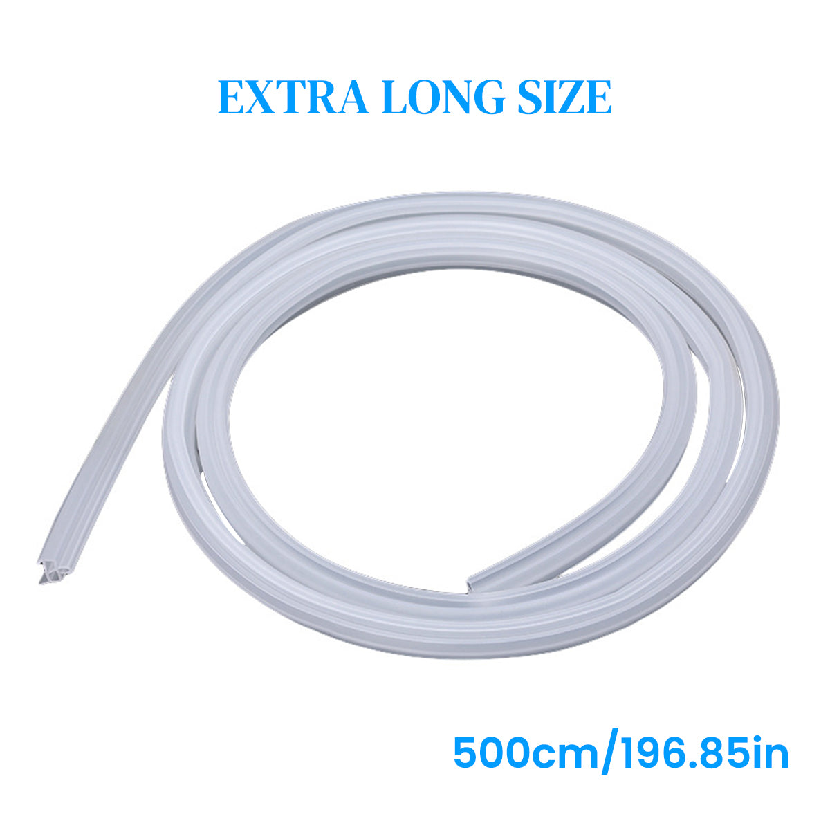 HASTHIP 16.4ft Weather Stripping Seal Strip for Doors/Windows, Casement Windows Seal Strip Rubber Windproof Seal Strip, Snap-in Universal Cuttable Casement Windows Sealant Strip