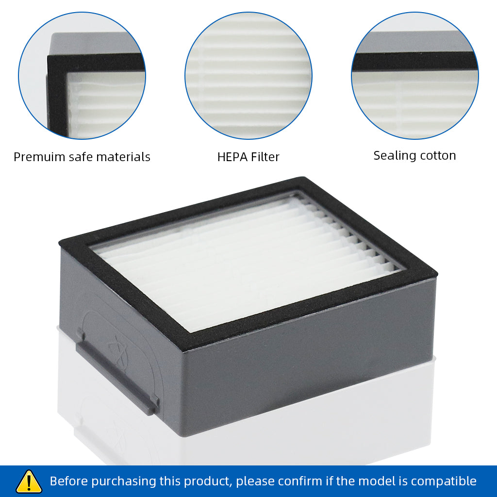 HASTHIP Compatible with iRobot Roomba Replacement Filters for iRobot Roomba i & e Series, Universal Replacement Filters for i3/i4/i5/i6/i7/i8/E5/E6/E7, Pack of 4