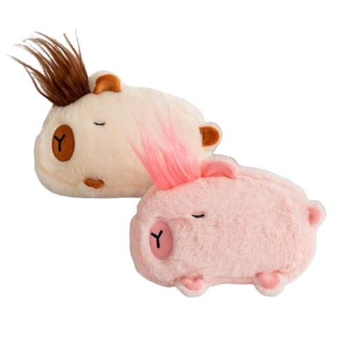 Climberty® Cute Capybara Pencil Case Set - Stationery Set with Hairstyle Decor Kit, Large Capacity School Supplies Bag, 10-Color Pen & Pencil Capibara Capybara Gift(2pcs)-Multicolor