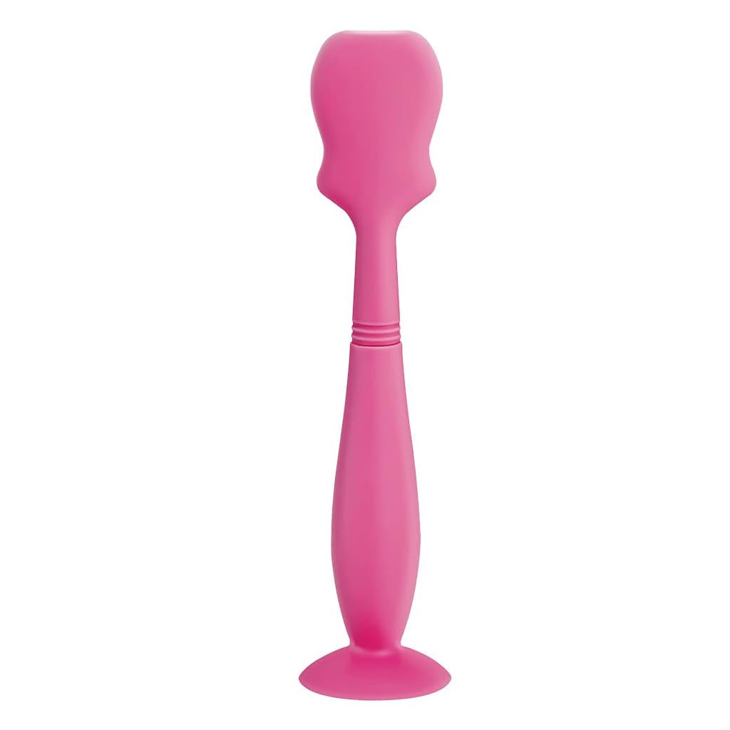 SNOWIE SOFT® Silicone Spatula Spoon with Suction Cup Base Baby Paste Applicator Spatula Detachable Spatula Design Baby Butt Cream Applicator