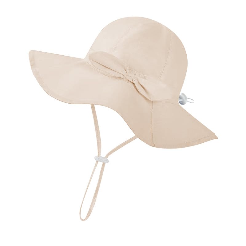 SNOWIE SOFT® Baby Sun Hat for Baby Girls Aged 0-6 Months