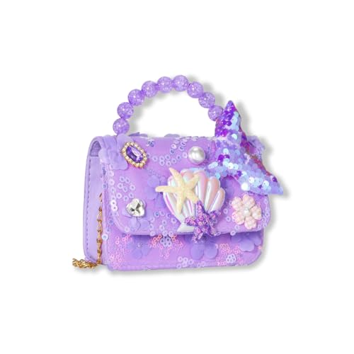 PATPAT® Mermaid Toys,Toddler Purse,Girls Purse Mermaid Play for Little Girls Play Birthday for Toddler Age 3 4 5 6 7 8 Years Old